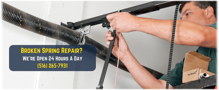 Broken Garage Door Spring Repair Oyster Bay, NY